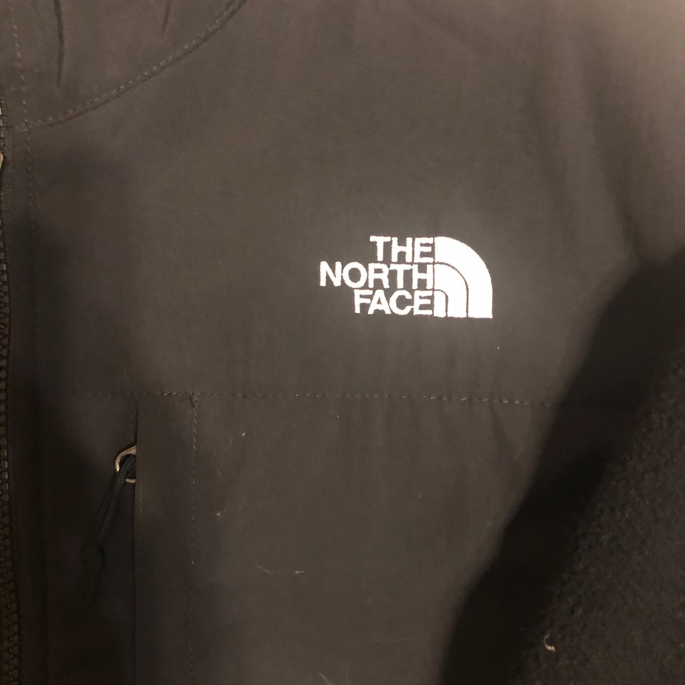 The North Face Denali men black fleece jacket